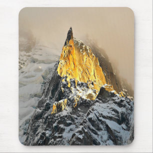 Tapis De Souris Aiguille des Deux Aigles lever de soleil, Chamonix