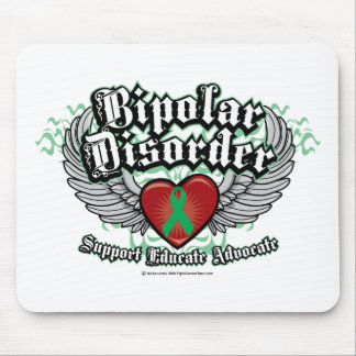 Tapis De Souris Ailes de trouble bipolaire