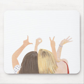Tapis De Souris AIMER Amis Aquarelle Pad Souris
