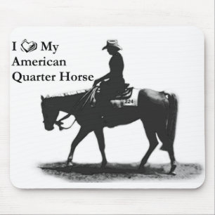 Tapis De Souris Aimer mon pavé de souris QH