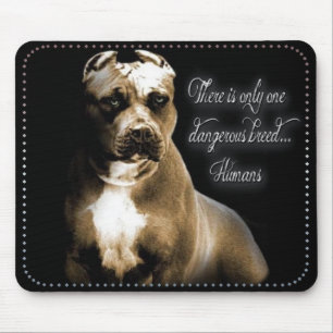 Tapis De Souris Aimer Pet Pitbull Pad Souris