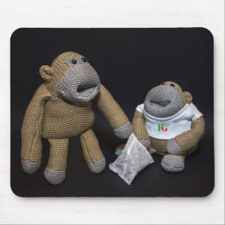 Tapis De Souris Aimez-vous Mme Monkey
