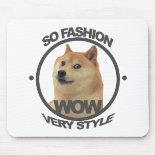Tapis De Souris Ainsi mode, ainsi doge