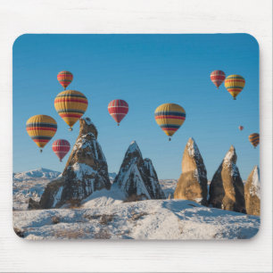 Tapis De Souris Air chaud montant en ballon dans Cappadocia