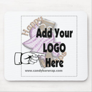 Tapis De Souris Ajouter votre LOGO d'entreprise en tant que cadeau