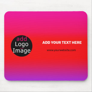 Tapis De Souris Ajouter Votre Logo Personnalisable Business Magent