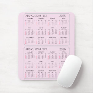 Tapis De Souris ajouter votre propre texte personnalisé 2025 -2026