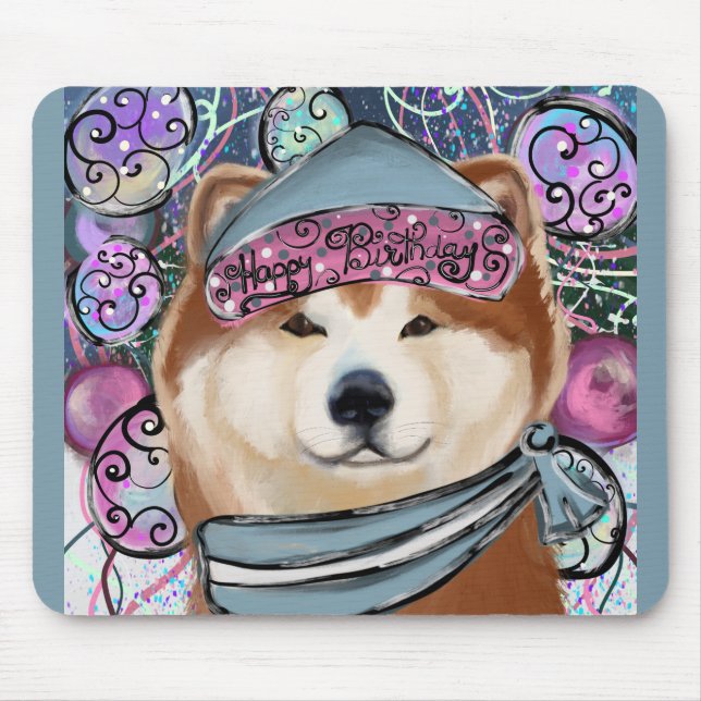 TAPIS DE SOURIS AKITA             (Devant)