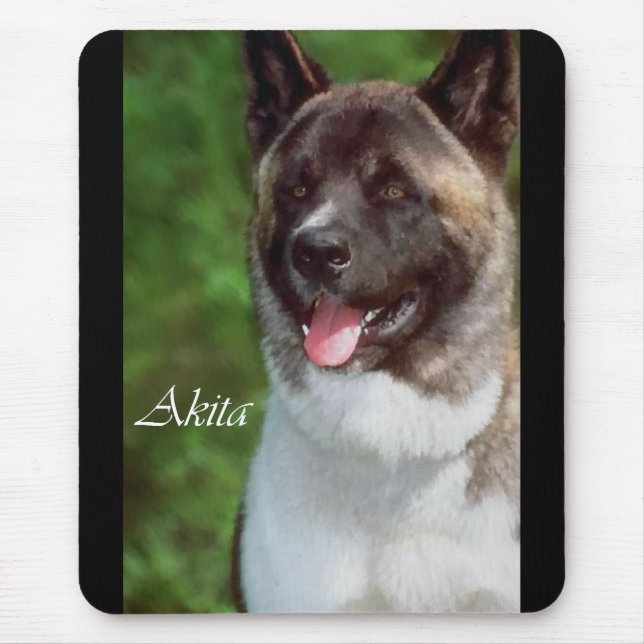Tapis De Souris Akita Dons Amateurs D'Art (Devant)