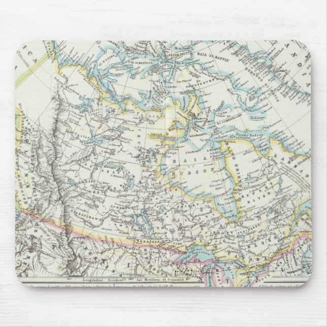 Tapis De Souris Alaska, Canada, Groenland (Devant)