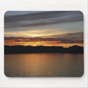 Tapis De Souris Alaskan Sunset II Belle photographie de l'Alaska