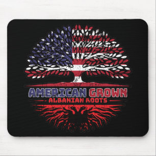 Tapis De Souris Albanian Albania US American États-Unis