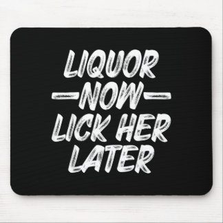 Tapis De Souris Alcool Lèche-la plus tard Amusement Boire Enterrem