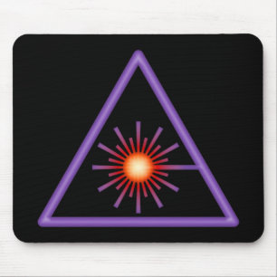 Tapis De Souris Alerte laser Mousepad