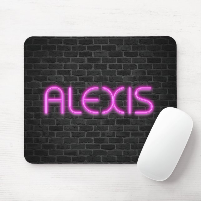 Tapis De Souris ALEXIS Aux Lumières De Nons Roses (Avec souris)