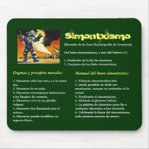 Tapis De Souris Alfombrilla SIMONTXISMO