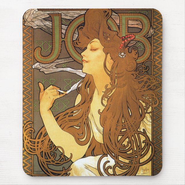 Tapis De Souris Alfons M. Mucha (Devant)