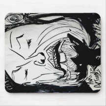 Tapis de souris Alfred Hitchcock par J. Gatsby Ori