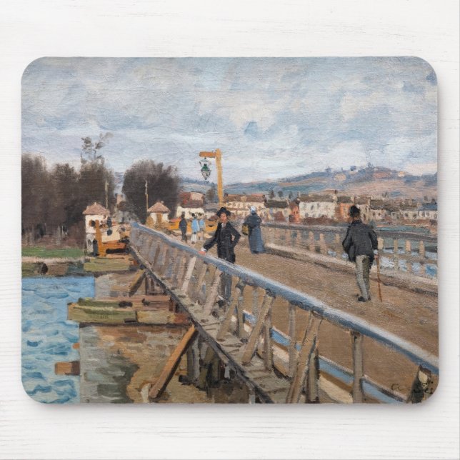 Tapis De Souris Alfred Sisley - Footbridge à Argenteuil (Devant)