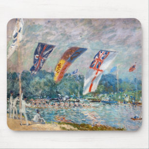 Tapis De Souris Alfred Sisley - Régate à Molesey