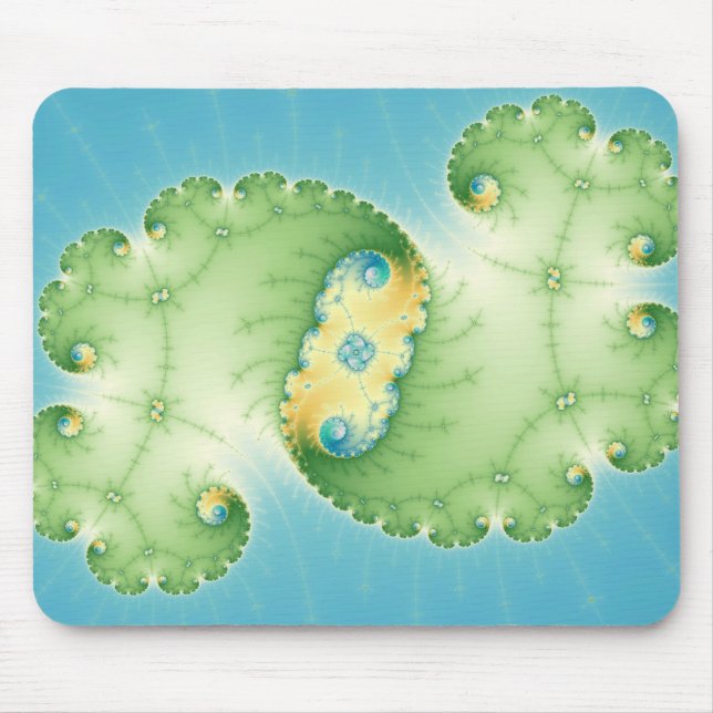 Tapis De Souris Alges - Fractal Mousepad (Devant)