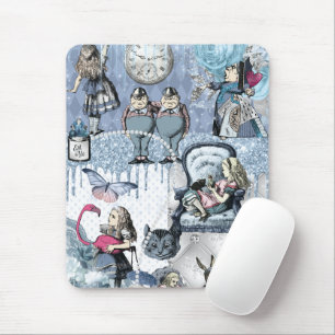 Tapis De Souris Alice au pays des merveilles Blue Ice Elegant