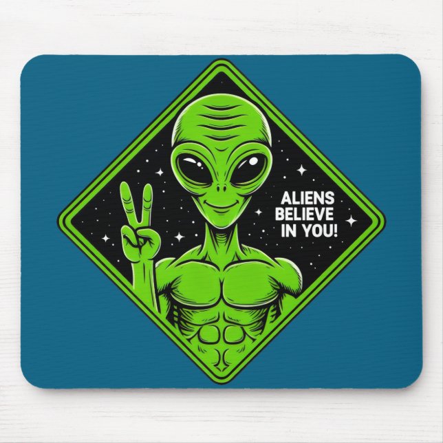 Tapis De Souris Alien. (Devant)