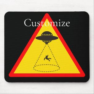 Tapis De Souris Alien Abduction UFO Thunder_Cove