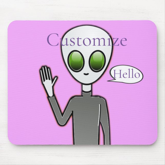 Tapis De Souris Alien courtois Thunder_Cove (Devant)