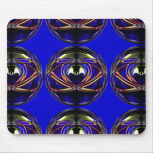 Tapis De Souris Alien-I Design artistique Abstrait Motif répétitif