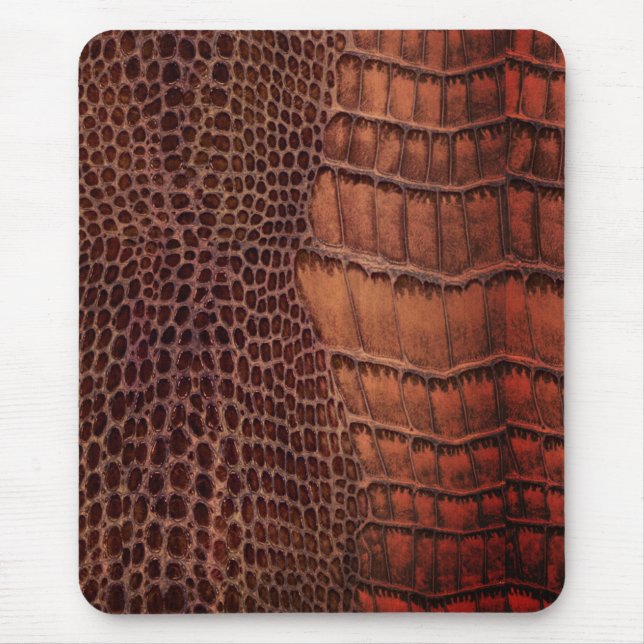 Tapis De Souris Aligator Classic Reptile en cuir (Faux) (Devant)