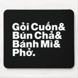 Tapis De Souris Alimentation de rue vietnamienne