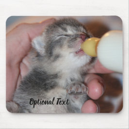 Tapis De Souris Alimentation en bouteille Secourt nouveau-né Tabby