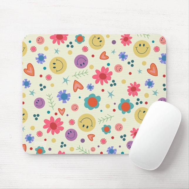 Tapis De Souris "All Smiles" Inspirivity Pad Souris (Avec souris)