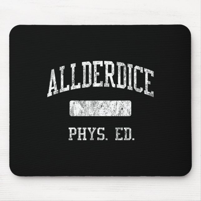 Tapis De Souris Allderdice High School Hs Ttsburgh Pa Phys Ed  (Devant)