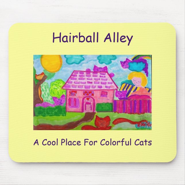 Tapis De Souris Allée Mousepad 2 de Hairball (Devant)