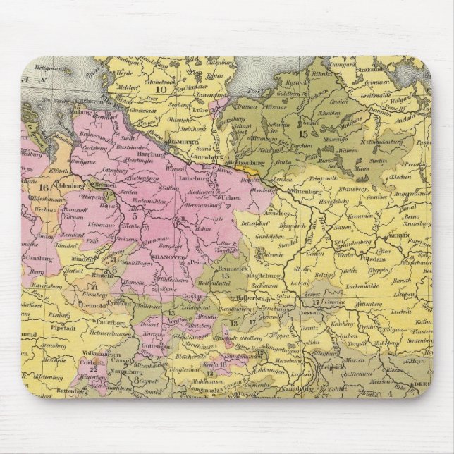 Tapis De Souris Allemagne 13 (Devant)