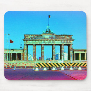 Tapis De Souris Allemagne vintage Porte de Branbourg