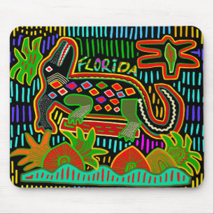 Tapis De Souris Alligator de Floride - Critters d'ouragan