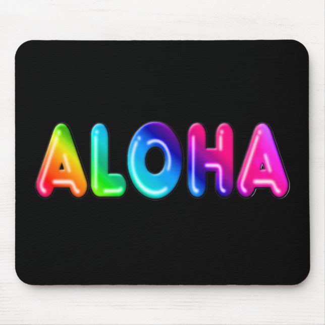 Tapis De Souris Aloha (Devant)
