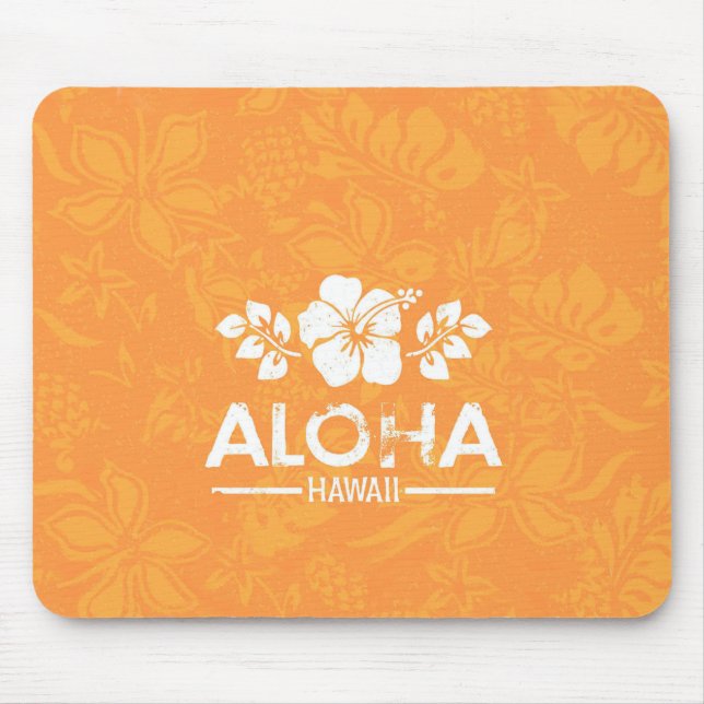 Tapis De Souris Aloha Hawaii (Devant)