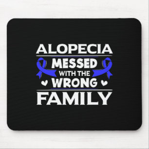 Tapis De Souris Alopecia Messed Avec La Mauvaise Famille Perte De 