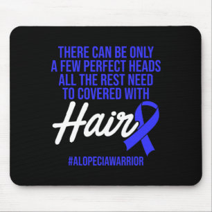 Tapis De Souris Alopecia Sensibilisation Perte de cheveux Guerrier