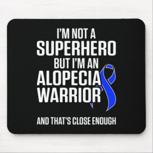 Tapis De Souris Alopecia Sensibilisation Perte de cheveux Guerrier