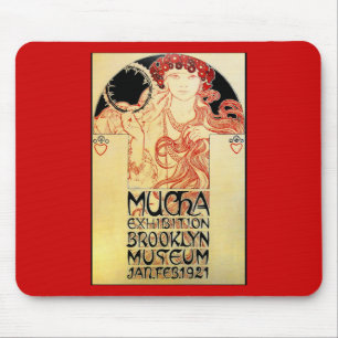 Tapis De Souris Alphones ( Alfons ) Mucha 1921 pièce