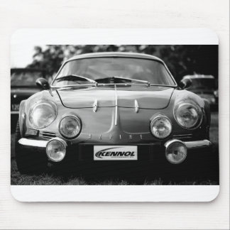 Tapis De Souris Alpine A110 in black and white