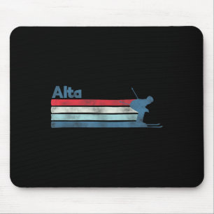 Tapis De Souris Alta Utah Retro Ski