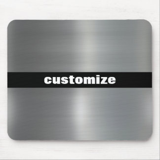 Tapis De Souris Aluminium balayé