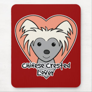 Tapis De Souris Amant crêté chinois