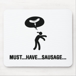 Tapis De Souris Amant de saucisse